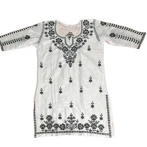 Chikankari Kurti with pant Casual Comfort
