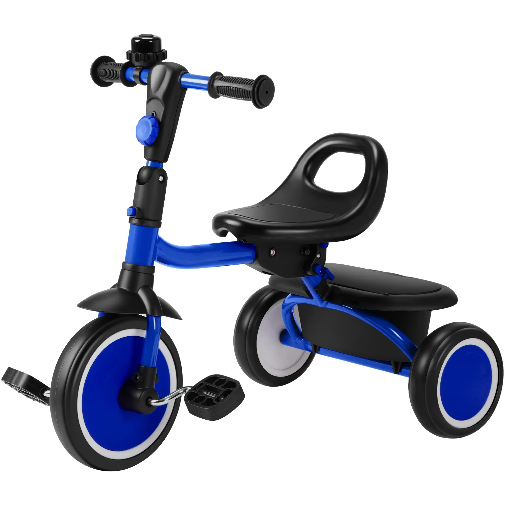 Rengue Bicycle for toddlers with a bell, suitable for children aged 18 months to 5 years. This children's tricycle is ideal for toddlers aged 1-3 and
