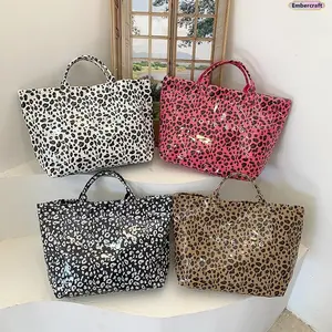 2026 Autumn Leopard Print Handbag for Women, Large Capacity Versatile Tote Bag, Stylish & Practical Shoulder Bag, Perfect for Travel, Work & Daily Use