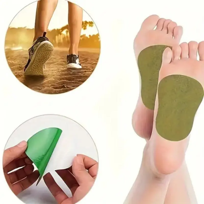 Plantar Pads - 48 Herbal Maximum Strength Heating Warmer Pads, 8 Hour Deep Heating, Joint Soothing Pads for the soles of the feet.