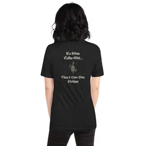 If a man talks T-shirt