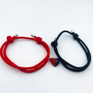 Long Distance Relationship Must-Have!Magnetic Heart Couple Bracelets, Always Connected