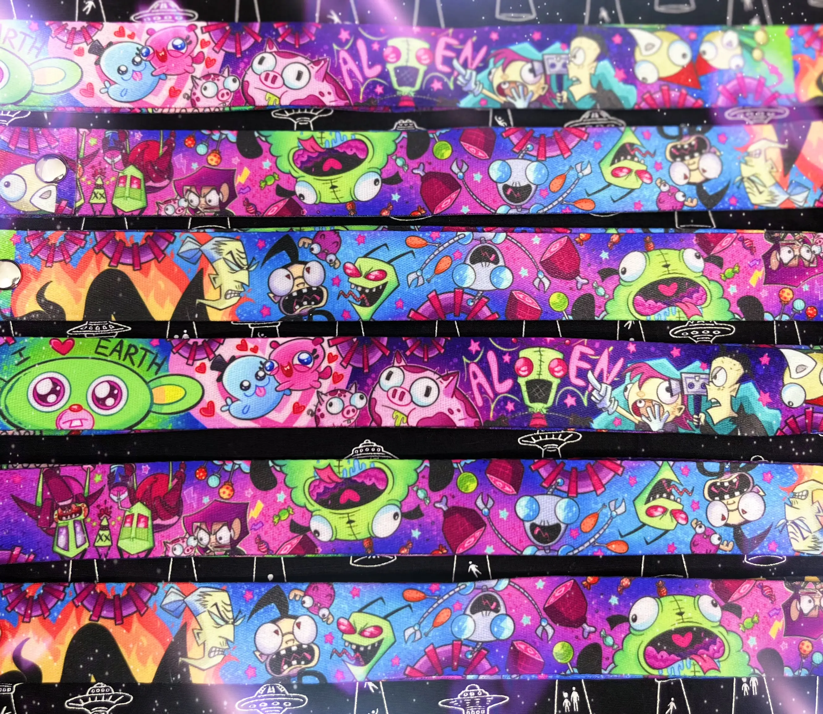 Alien Invader Zim Lanyard