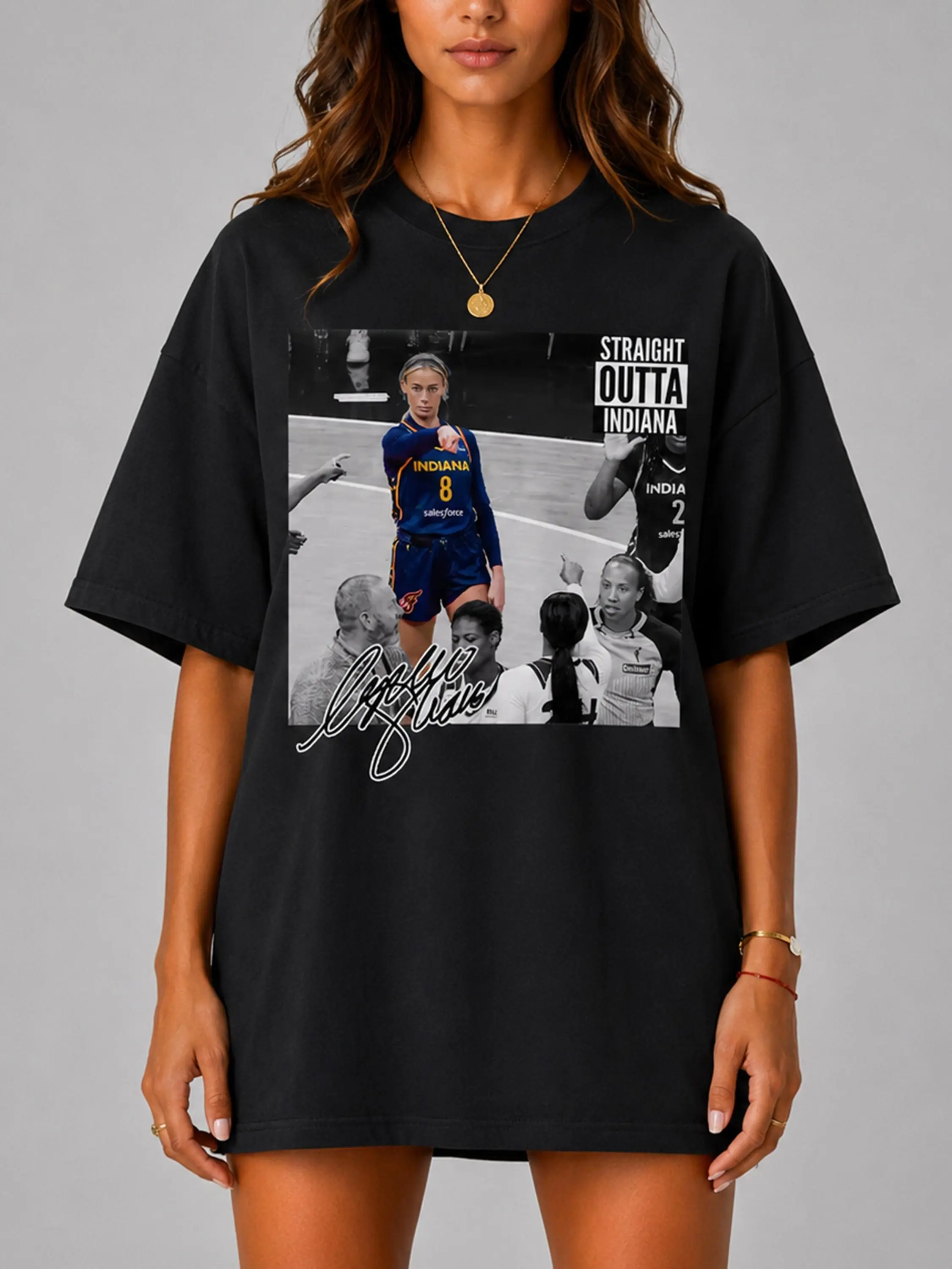 Team Sophie Straight Outta Basketball Shirt, Basketball Sophie Straight T-Shirt, Gift for Fans, Comfortable Womenswear & Menswear
