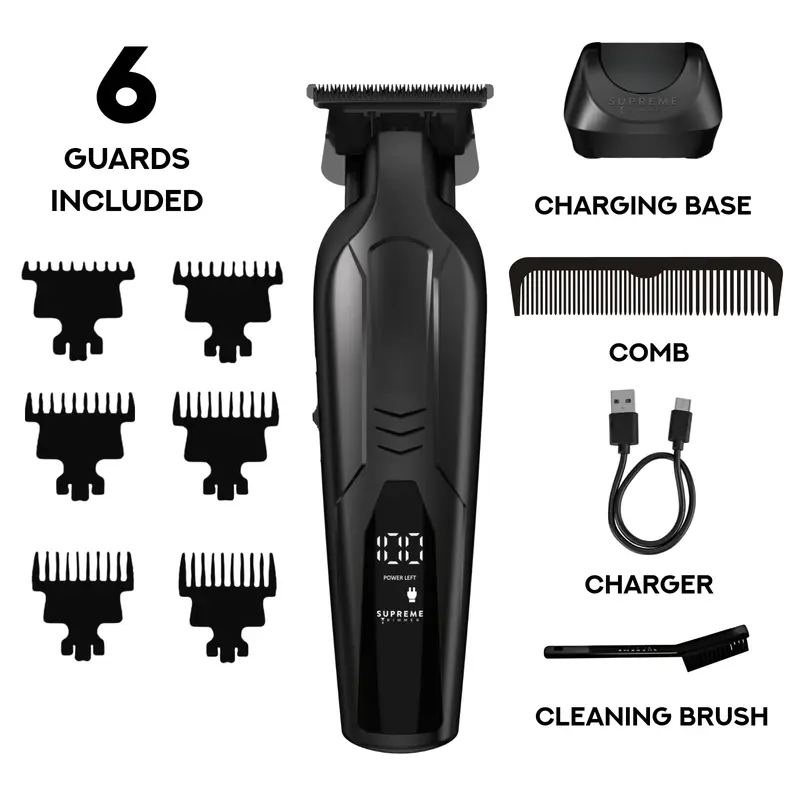 Supreme Trimmer VADER Lite Zero Gap Hair Trimmer – EDGE Precision Blade, 7,000 RPM, 120 Min Runtime