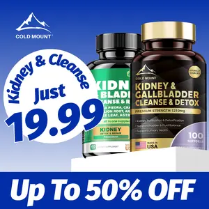 Kidney & Gallbladder Cleanse - Detox & Balance | 60 Capsules-MADE IN USA（Different Formats, Same Formula）