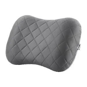 Camping Pillow with Removable Cover - Ultralight Inflatable Pillow for Neck Lumbar Support - Upgrade Backpacking Pillow - Washable Travel Air Pillows for Camping, Hiking, Backpacking