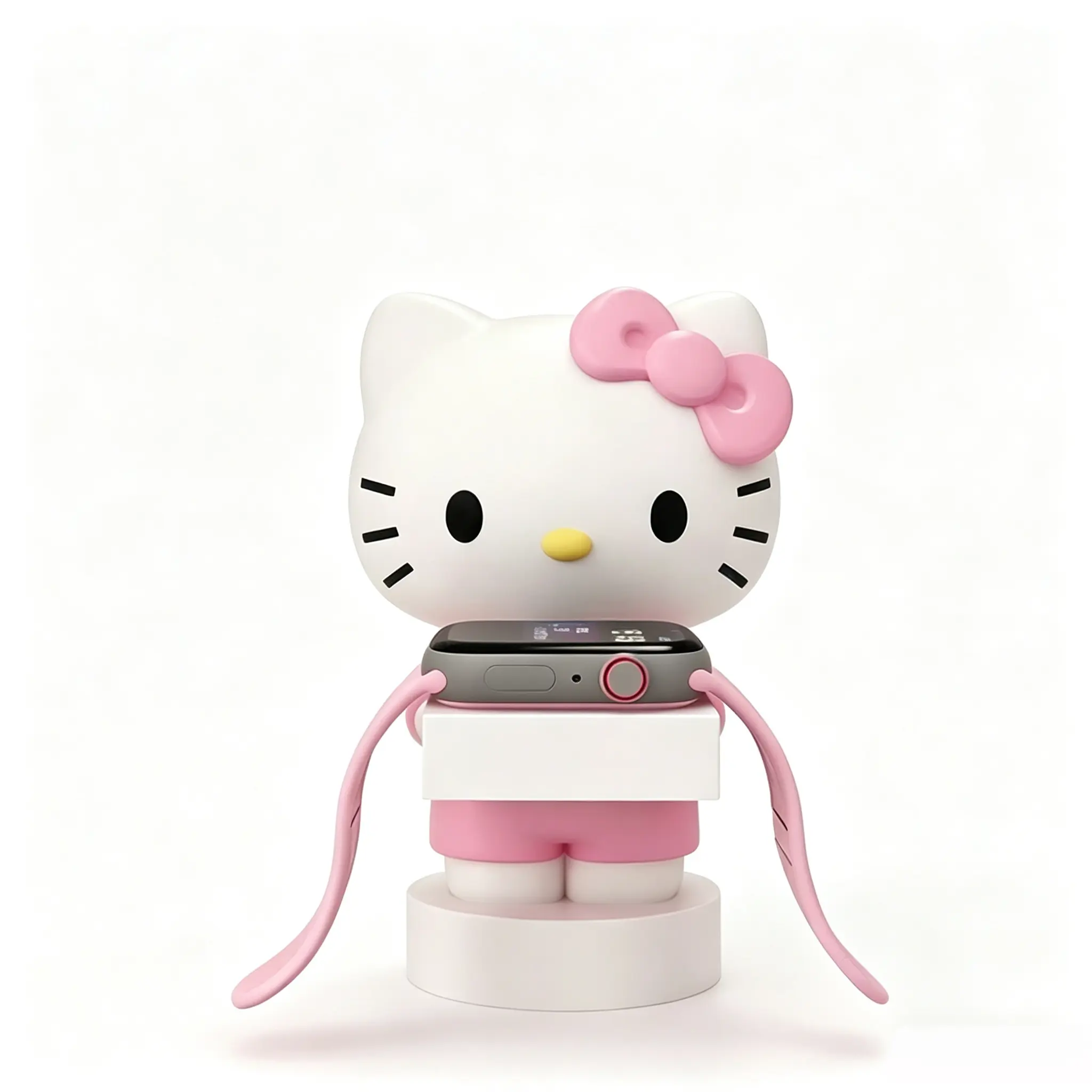 Sanrio Hello Kitty Watch Charging Stand, Trendy Character Holder For Workspace & Nightstand Use