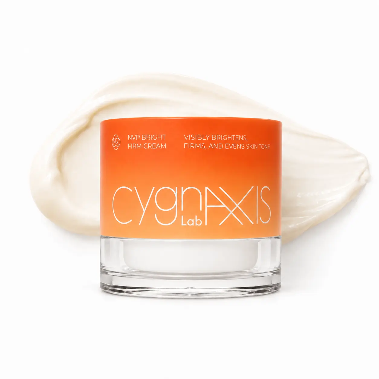 [CYGNAXIS] NVP Bright Firm Cream | 10X Peptide Complex + White Truffle PDRN + Niacinamide | Ice-Cream Texture Face Moisturizer for Firmer-Looking, Smoother & Radiant Skin | K-Beauty | 55 mL / 1.86 fl. oz.