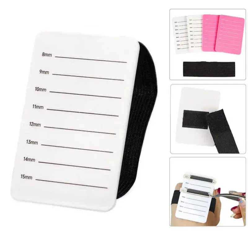 Grafted Eyelash Show Board Eyelash Extension Hand Plate Lash Holder Eyelash Extension Pallet With Adjustable Wrist Strap 2026 New