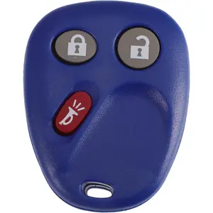 315MHz MYT36898B Replacement Keyless Entry Remote Key Fob for Chevrolet Trailblazer 2002-2009 for GMC Envoy 2002-2009 for Buick Rainier 2004-2007 3 Buttons Blue