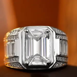 925 Sterling Silver Ladies' Ring, With A Light Luxury And Fashionable Design, Featuring A Princess-cut 5A Zircon, Suitable For Daily Wear, Engagement, Date Parties, As A Gift For Your Girlfriend.