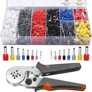 Multipurpose Manual Wire Crimper, Multifunctional Wire Stripper, Portable Wire Crimping Tool, Professional Hand Tool for Home & Office