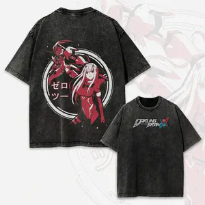valentine shirts  Zero Two Darling in the Franxx Tee Oversized Anime Waifu Shirt Unisex Gift
