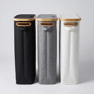 Ready-made fabric foldable tissue holder, waterproof tissue storage box for bathroom, tissue dispenser