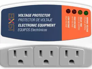 Refrigerator Surge Protector Single Outlet Surge Protector for Appliance 180S Delay Protection /Off Adjustable Regulator 120V 15A 1800Watts