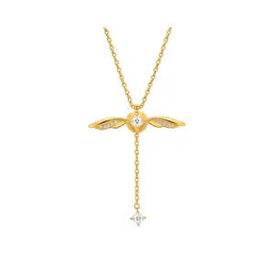 Golden Snitch Winged Ball Necklace withMovable Wings, 18K Gold Plated Pendant Jewelry,Valentine's Gift for Women,Gold color SymbolizingLove,Hypoallergenic & Tarnish-Resistant,  Jewelry for Daily Wear,Chain length 18INCH