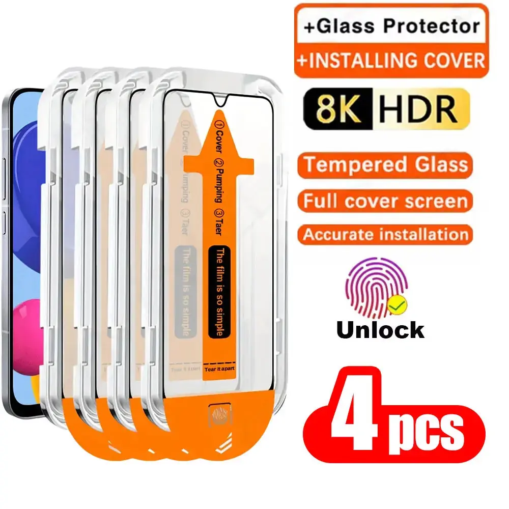 Phone Screen Protector for Google Pixel 9, Google Pixel 10, with Auto Install Tool