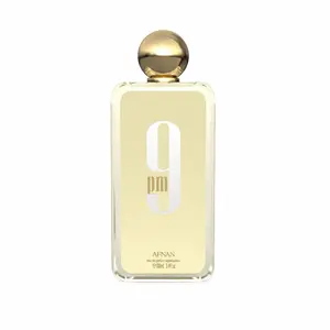 9 PM Unisex Eau De Parfum, Fresh Citrus Woody Fragrance for Men & Women, Long Lasting Perfume Spray, 3.4 Fl Oz