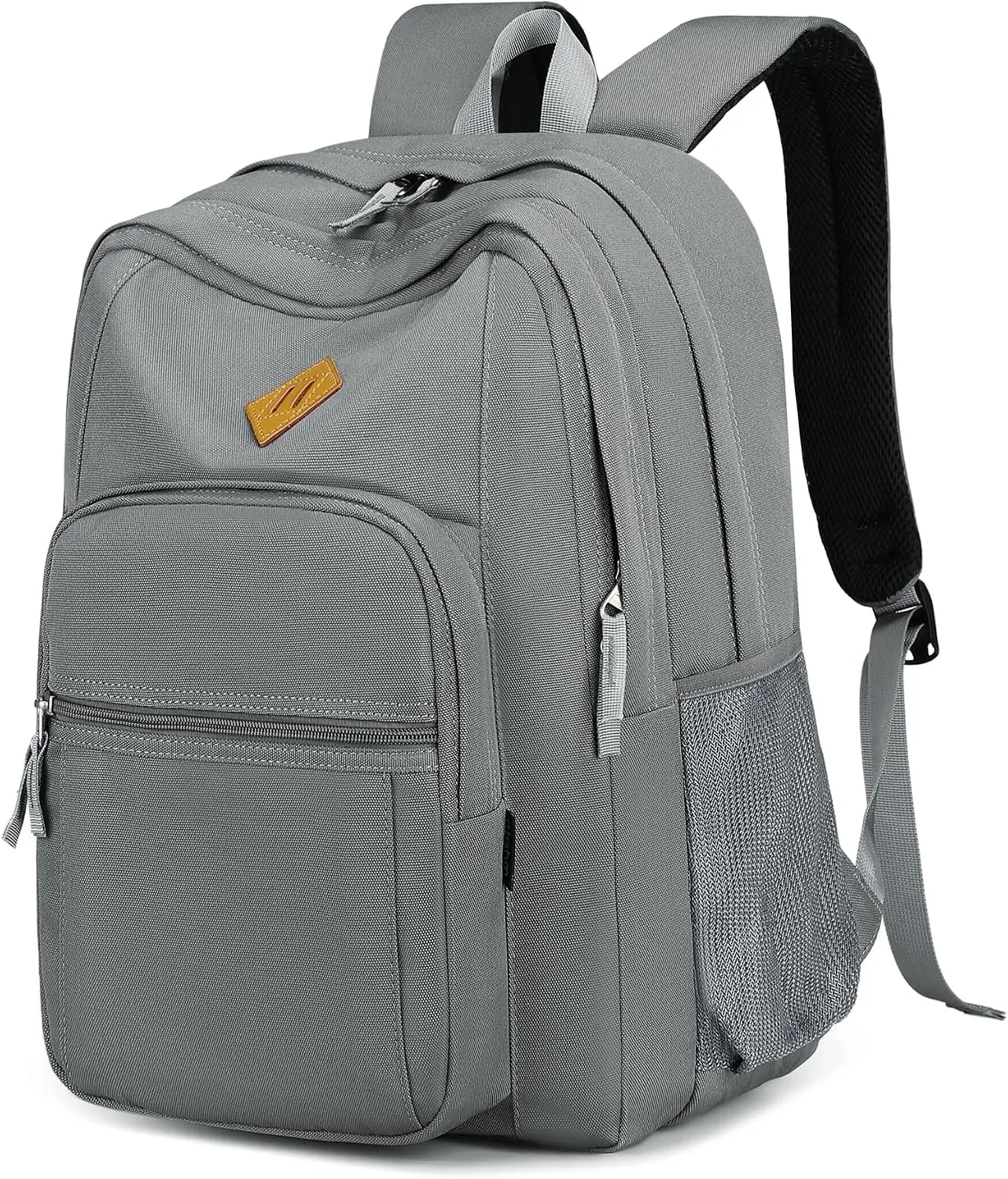 abshoo Classical Basic Womens Travel Backpack For College Men Water Resistant Bookbag (Grey)