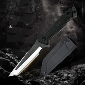 Multi-Functional Small Straight Knife,Free Sheath,Portable Camping Knife, Fruit Knife, Barbecue Meat Knife,Survival Kit, Survival Gear,Mini Carbon Fibre Pocket Knife,Camping Gear,Lightweight,Portable,Christmas