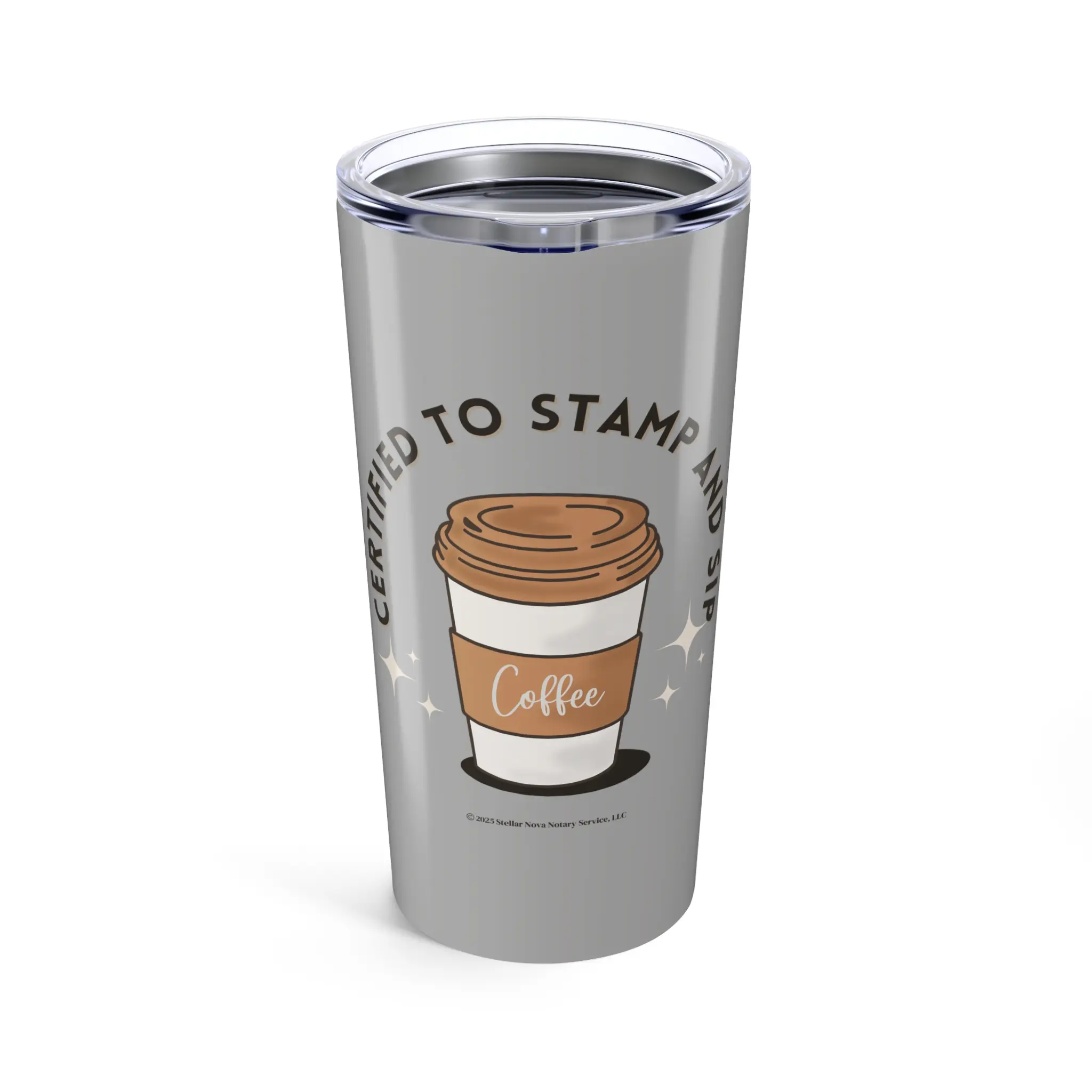 Certified to Stamp and Sip (20oz)