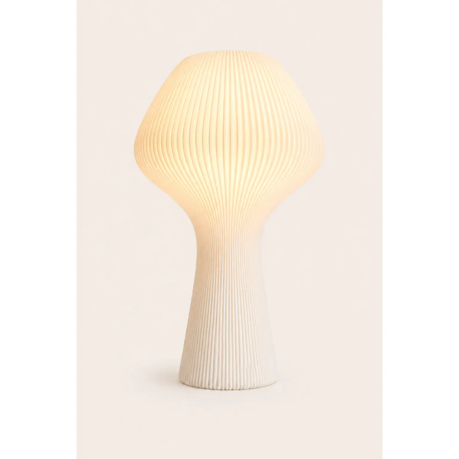 Astra Table Lamp with Textured Design, Warm Yellow Light, Elegant Style for Home Decor