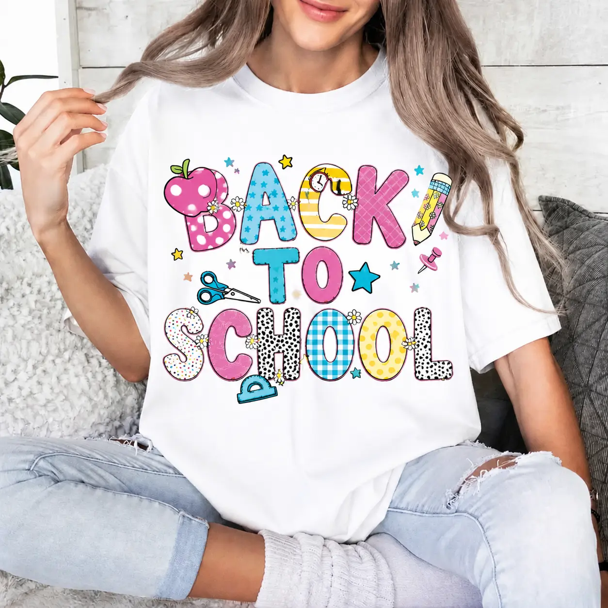 Teacher Graphic T Shirt for Women Men Unisex Short Sleeve Tee Back To School Classroom Shirt Teacher Team Apparel Education Idea