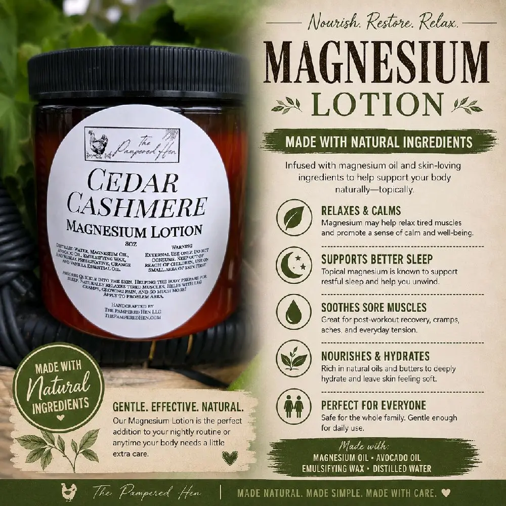 Famous Magnesium Lotion for Skin Repair and Comfort - Body Care