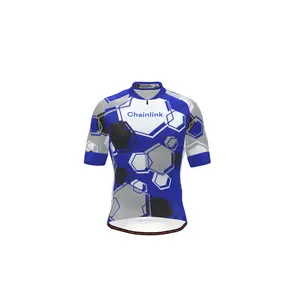 Chainlink Nova Cycling Jersey | LINK Oracle Crypto Race Kit by Mintcraft Studios