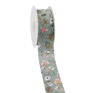 1 1/2" BEE KIND GROSGRAIN RIBBON