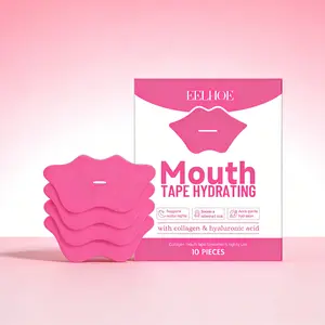 Sleep Snore Prevention Lip Patch, Comfortable Lightweight Breathable Secure Fit, Easy Care Lip Protection, Nighttime Oral Care, Mouth, Hydration, Collagen