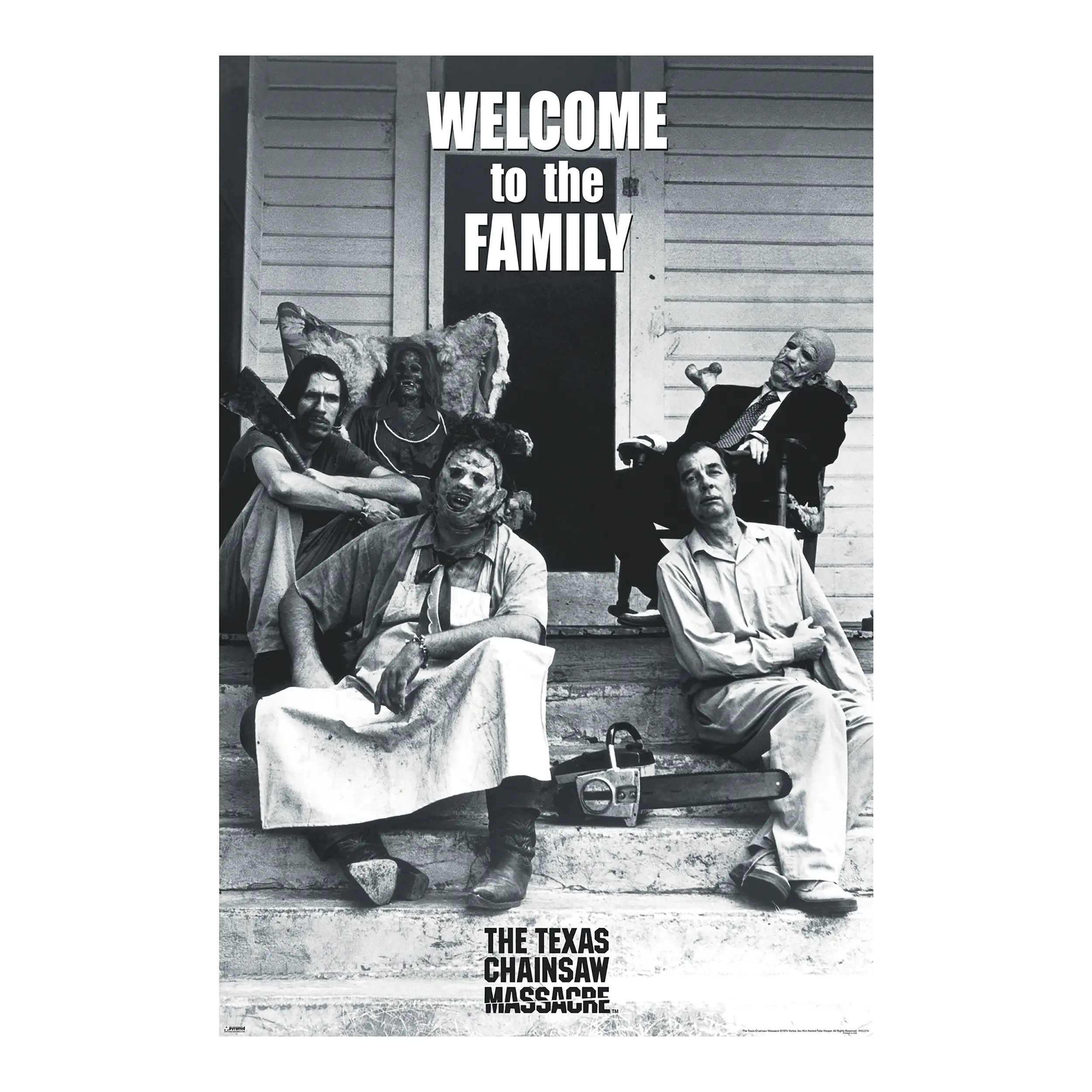 Texas Chainsaw Massacre - Welcome To The Family - 24x36 Unframed Poster