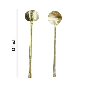 Brass Ladle / Spatula , Pittal Dadu/ Panyu