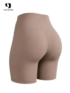 YUYU Mother's Day Gift for Her, Soft Stretchy High Waist Yoga Biker Shorts, Aero Tech Mineral Fabric Tummy Control Butt Lifting Workout Shorts