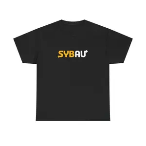 SYBAU Subway Meme T-Shirt Sweatshirt & Hoodie Funny Viral TikTok Tee Unisex Streetwear Top Vintage Graphic Round Neck Comfort Colors for Women Casual Wear - Womenswear