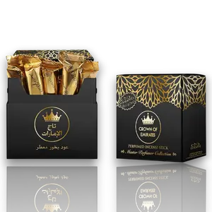 Nabeel | Crown of Emirates | Perfumed Incense Sticks | Refill | 50 G |Vanilla, Rose, Citrus & Musk |