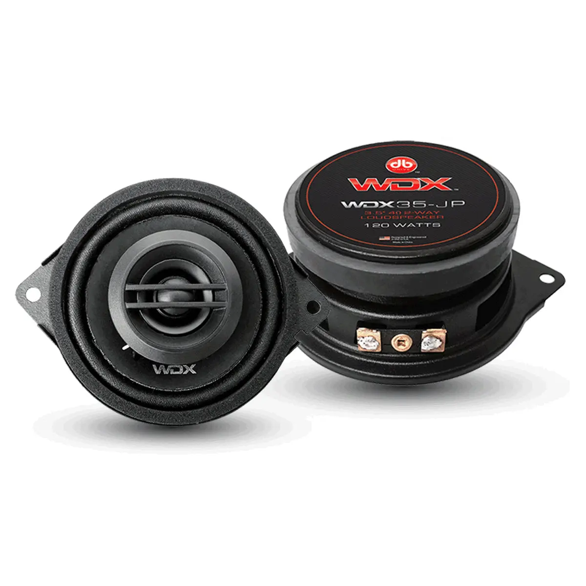 WDX35-JP : 3.5" 2-Way Loudspeakers (Jeep OEM Fit) (1 Pair)