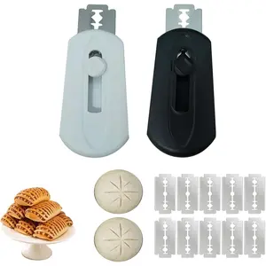 2 count Extractable &  Bread Lame Dough Scoring Tool with 10 , Scoring Tool for Sourdough Bread Baking Supplies, Scorer Sourdough Lame for Homemade Breads