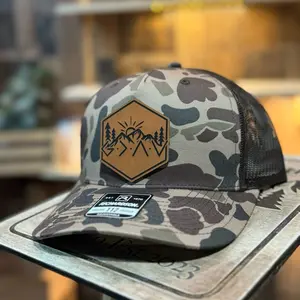 Christian - Richardson Brown Bark Camo Hat 112