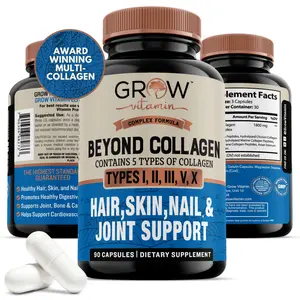Beyond Multi Collagen Capsules - 1800 mg - Types I II III V & X, 90 Capsules