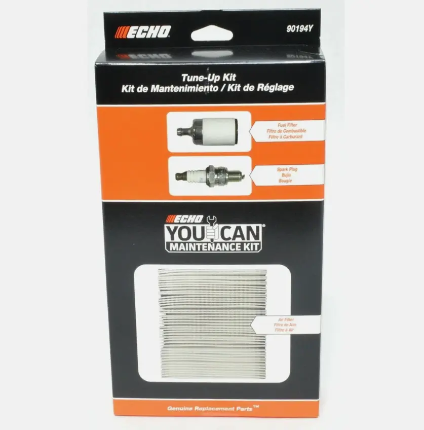 Certified ECHO OEM Component Tune-up Kit - Youcan 90194Y, 1 Kit, Fuel Filter Included, Compatible Garden Tool Accessory for Maintenance, Engine Tuning, Avoid Costly Repairs