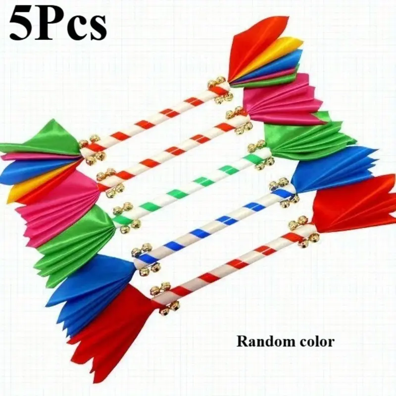 5pcs Set of Randomly Colored Xylophones, Bright Bell-like Tones, Battery-free, Mini Percussion Instruments, Suitable for Drum Circles, Parties, Back-to-school and Mask Performances, Holiday Decorations, and Fun Sound Effects