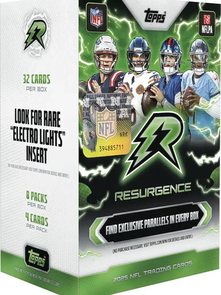PYT Break-(20x)- 2025 Topps Resurgence Football Blaster Box