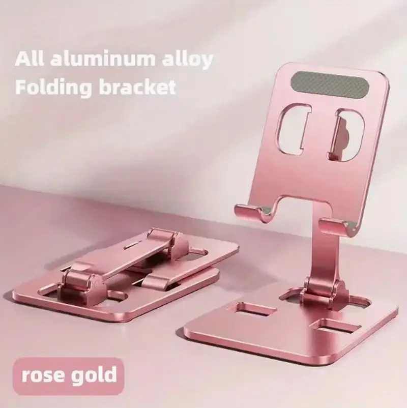 Phone Tablet Desktop Stand Desk Metalfolding Holder Mount Cradle for Iphone Ipad