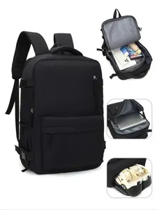 Easyjet Carry-On Travel Bag, 30L Capacity, Multi-Functional Shoulder Bag, Fits 15.6-Inch Laptop, Airline Boarding Size, 44x30x15cm, Traveler Essentials Backpack