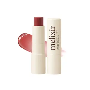 Melixir Vegan Lip Butter(12 colors), Bee Free, Petrolatum Free, Deep Nourishing Plant-Based Vegan Chapstick, Lip Balm for Dry, Cracked and Chapped Lips