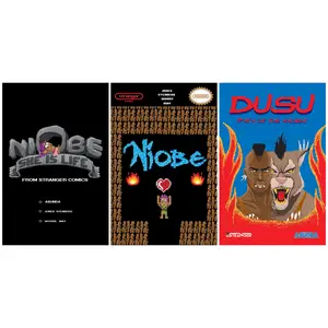 Asunda Video Game Homage Variant Bundle