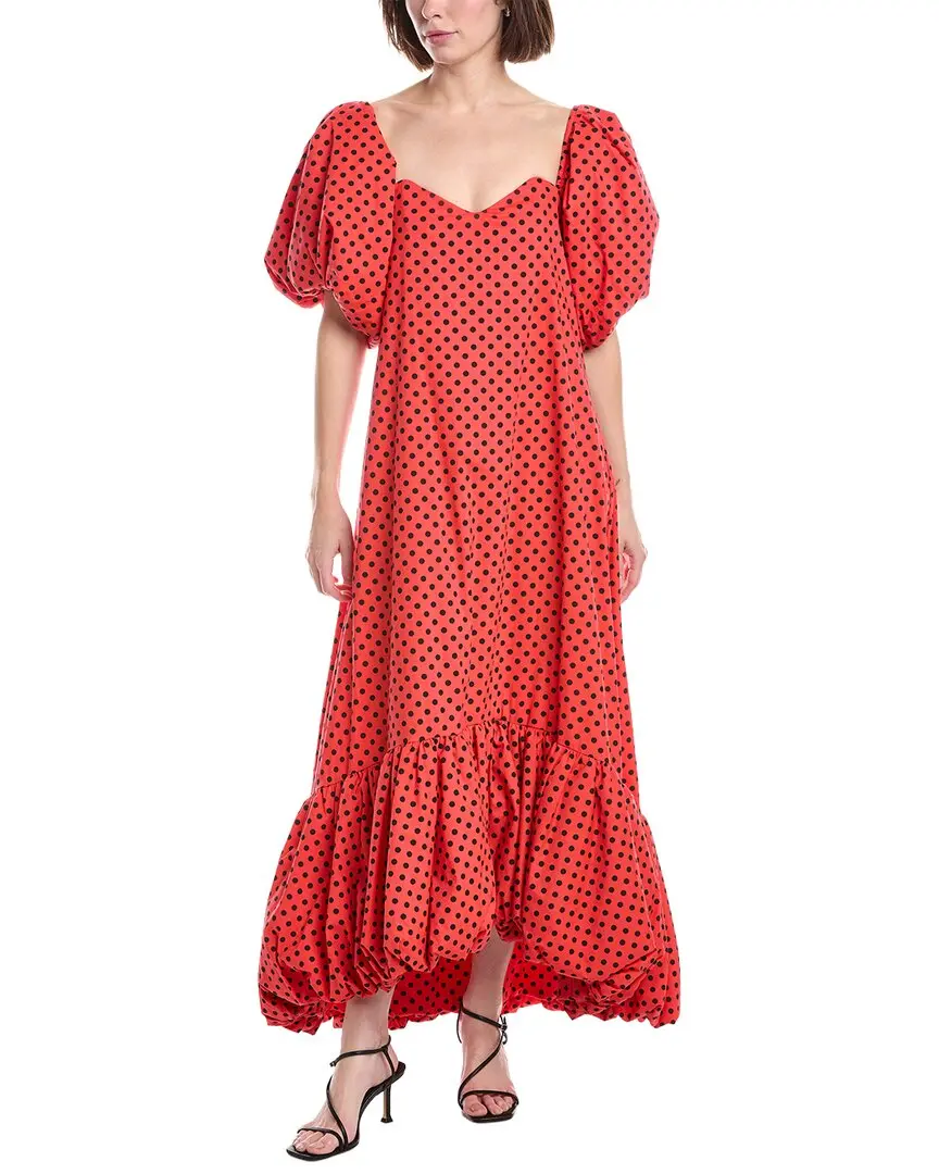 Caroline Constas Lucia High-Low Bubble Hem Dress