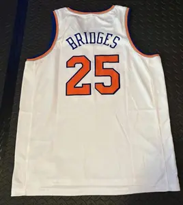 The Mikal Bridges #25 2026 jersey, complete with logo, is now available for both men and women.